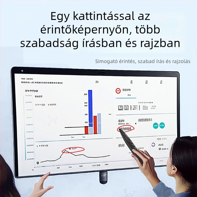 Távirányítós lézeres oldalváltó toll PPT-prezentációkhoz és fehér táblához, digitális teleszkópos mutatóval