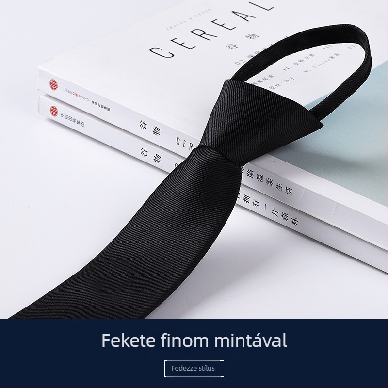 Nyakkendőcsipesz virágos díszítéssel, csomómentes stílus, személyre szabás nélkül, felnőtteknek