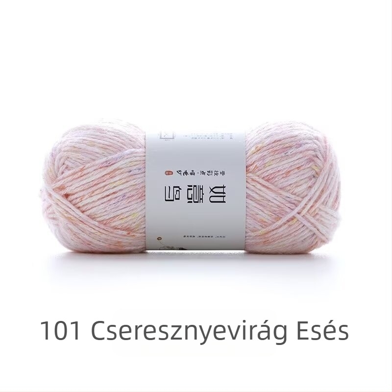 Ruyi Bird több színű puha fonal DIY kötéshez: lágy kevert fonal takarókhoz, horgolt párnákhoz és sálakhoz