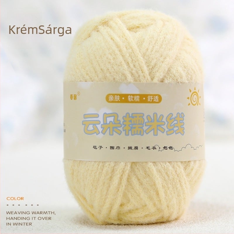 Kézi kötéshez való kevert fonal, finom sodrás, csoport fonal, Hebei eredet