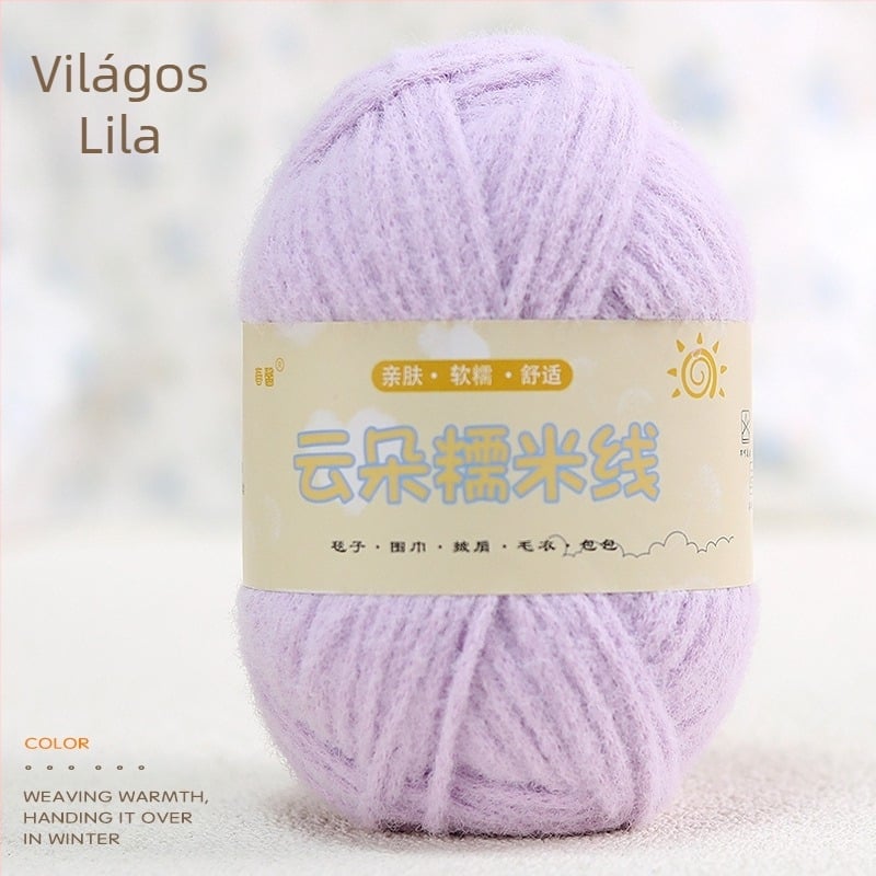 Kézi kötéshez való kevert fonal, finom sodrás, csoport fonal, Hebei eredet