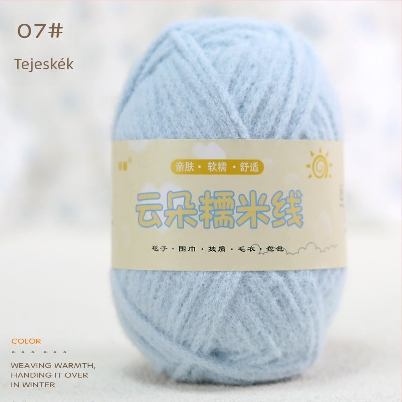 Kézi kötéshez való kevert fonal, finom sodrás, csoport fonal, Hebei eredet