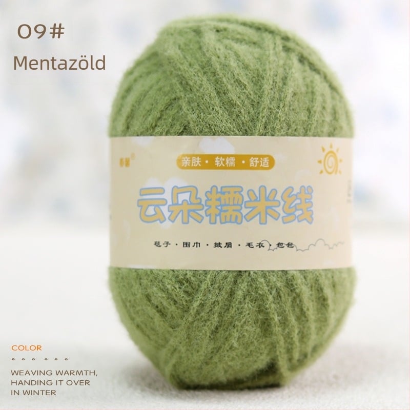 Kézi kötéshez való kevert fonal, finom sodrás, csoport fonal, Hebei eredet