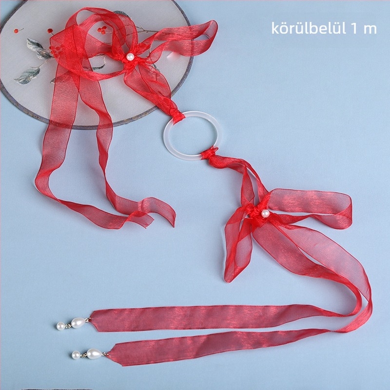Hanfu öv, kézzel készített, női antik stílus, szövet