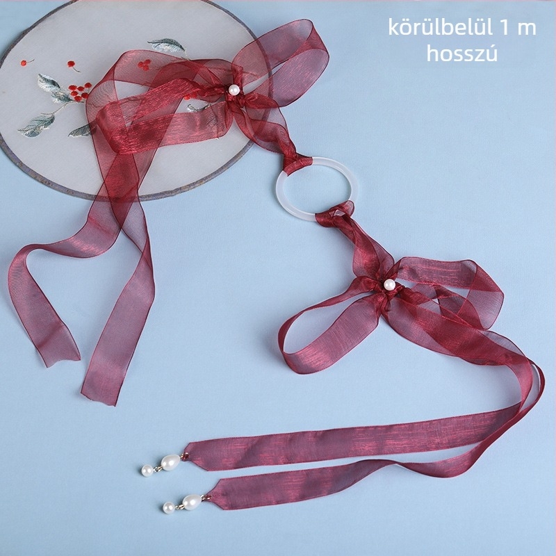 Hanfu öv, kézzel készített, női antik stílus, szövet