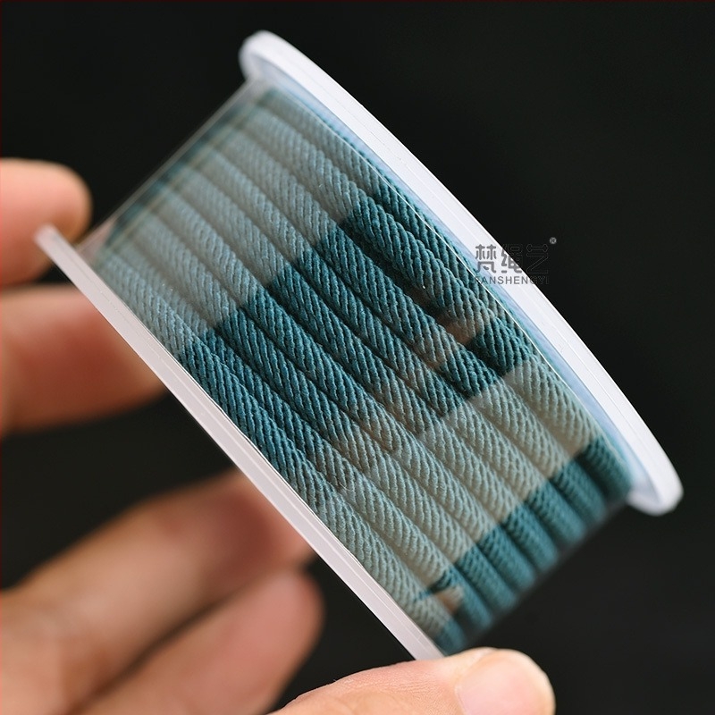 2,5/3/4 mm fin Core-Spun Milan zsinór DIY ékszerekhez — nyaklánc és karkötő zsinór, kész zsinór, kis tekercs