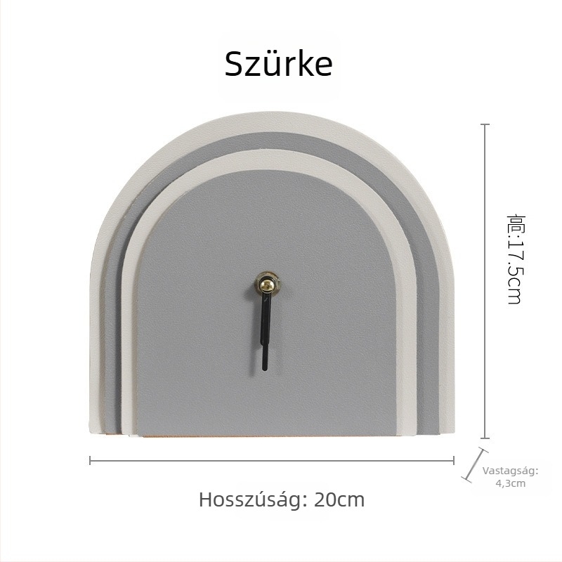 Fényűzően modern irodai óra és asztali dísz könyvespolcra és tanulmányi szobába