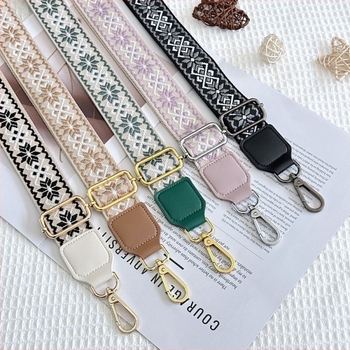 Wasteland stílusú táskaöv – széles, állítható vállpánt crossbody használathoz, helyettesítő pánt női táskákhoz