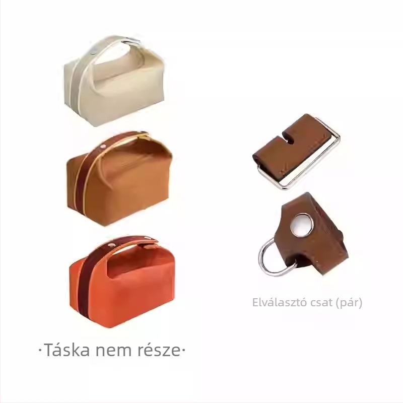 Ételtáska vállpánt – ultra könnyű, csíkos, kézzel szőtt pamut-poliészter