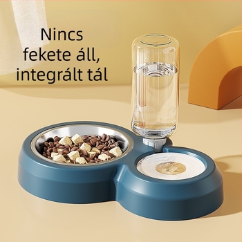 Macska étel- és víztál egyben automata vízellátó rendszerrel