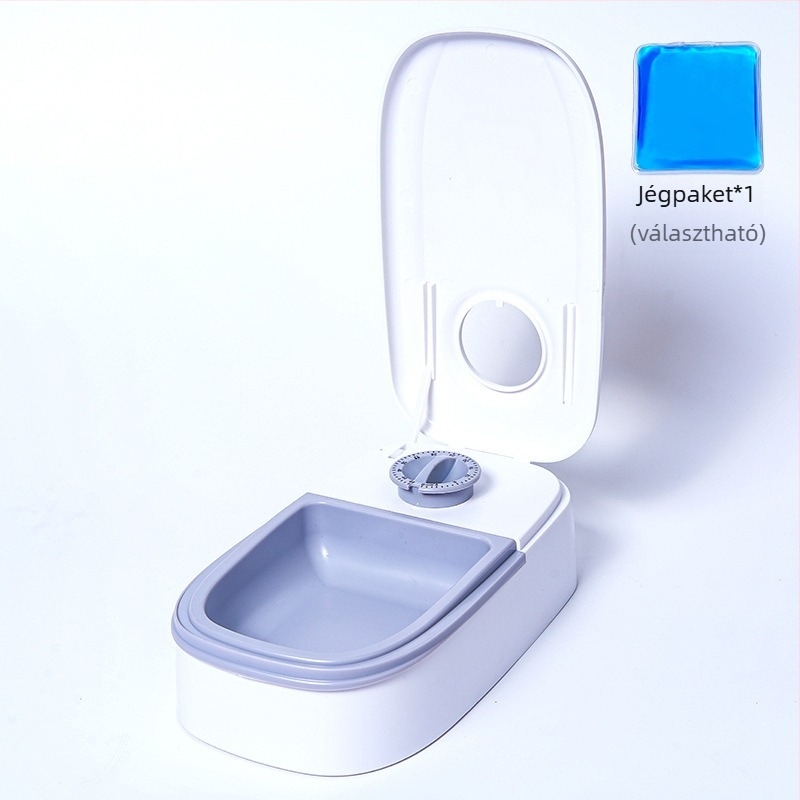 Enguang EG-603 Okos időzítő automata etető macskáknak és kutyáknak – teljes készlet