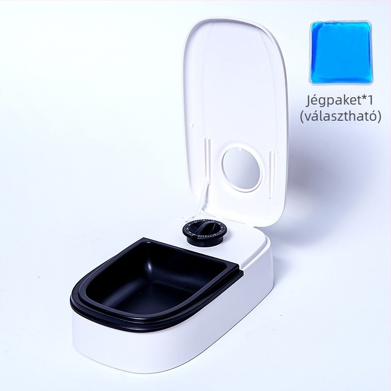 Enguang EG-603 Okos időzítő automata etető macskáknak és kutyáknak – teljes készlet