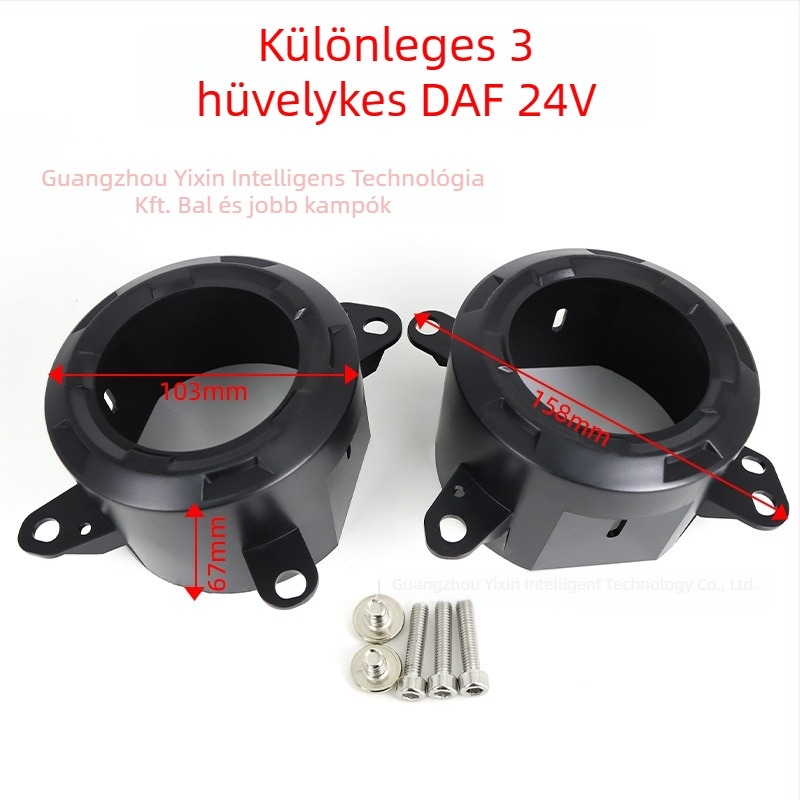 LED ködlámpa, 55W, 12-32V, 8000 lm, kompatibilis Honda, Toyota, Nissan, Ford, BMW, Audi