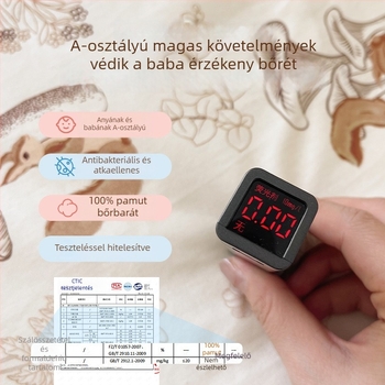 100% pamutból készült babaszoba ágynemű készlet patchwork mintával: gumis lepedő, sík lepedő és matracvédő