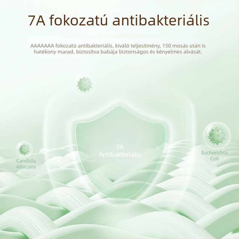 100% pamutból készült babaszoba ágynemű készlet patchwork mintával: gumis lepedő, sík lepedő és matracvédő