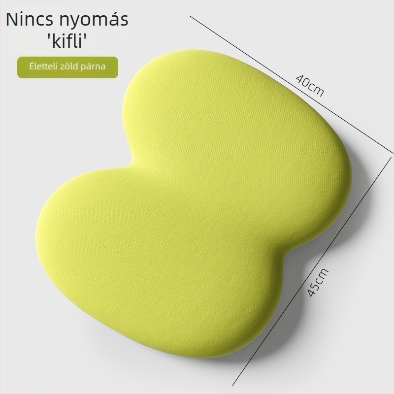 Memóriahabos deréktámasz párna irodai hosszú üléshez; hát- és deréktámasz, aranyos autó párna.