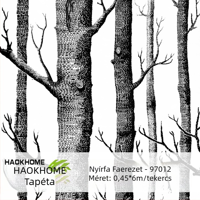 Öntapadós tapéta fa mintával, PVC hátlappal, retro ipari stílus