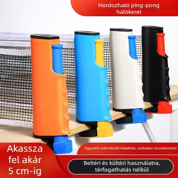 Asztalitenisz-állvány teleszkópos hálóval, ABS anyag, 1 kg, hordozható, kültéri használatra