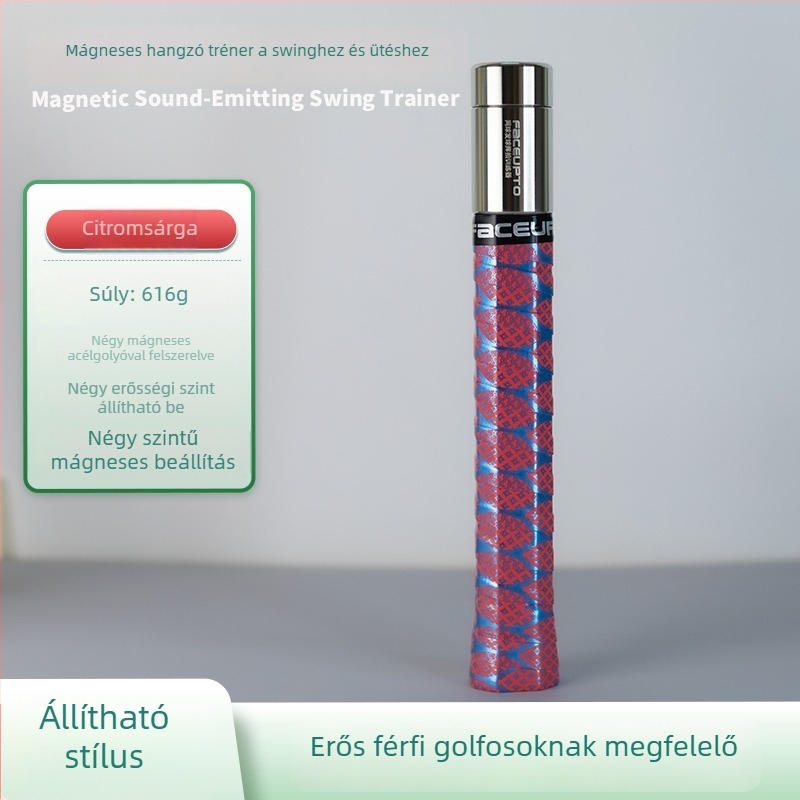 Teniszütés-edző eszköz mágneses vezérléssel és hangvisszajelzéssel — szimulálja a valódi ütés érzetét és javítja az ütési készségeket; Márka: Other; Eredet: Other; Kategória: Tenisz; Anyag: selyem virág