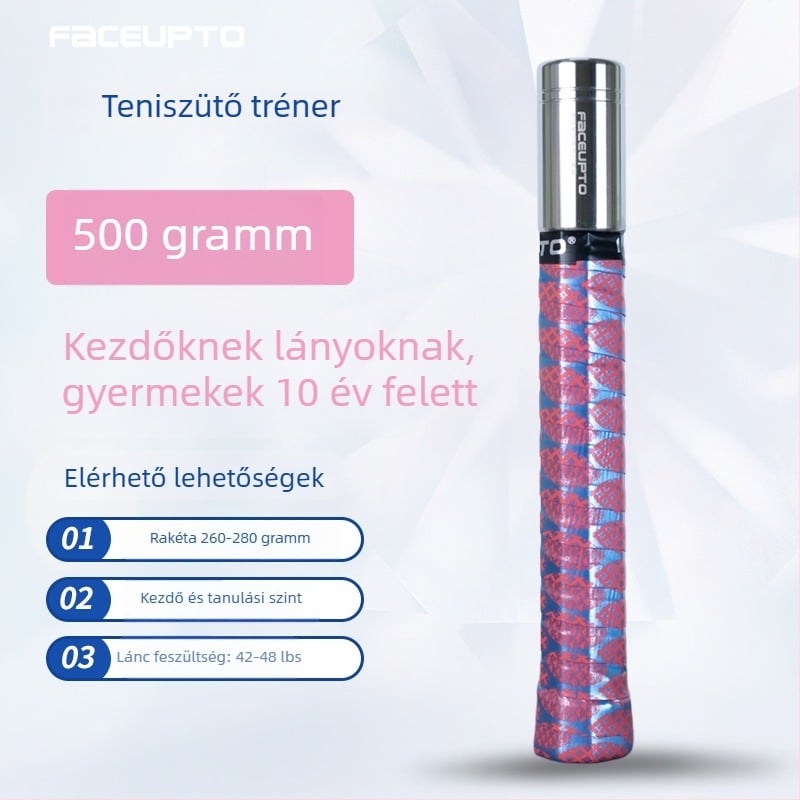 Teniszütés-edző eszköz mágneses vezérléssel és hangvisszajelzéssel — szimulálja a valódi ütés érzetét és javítja az ütési készségeket; Márka: Other; Eredet: Other; Kategória: Tenisz; Anyag: selyem virág