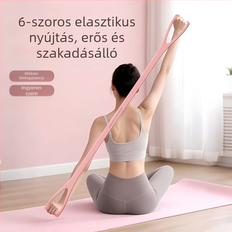Macska-fülű nyolcas alakú ellenállástartó szilikonból, otthoni jóga és váll-edzés, karformálás és hátsó karcsúsítás