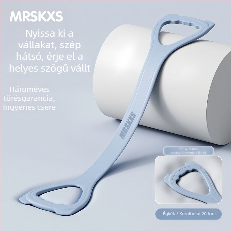 Macska-fülű nyolcas alakú ellenállástartó szilikonból, otthoni jóga és váll-edzés, karformálás és hátsó karcsúsítás