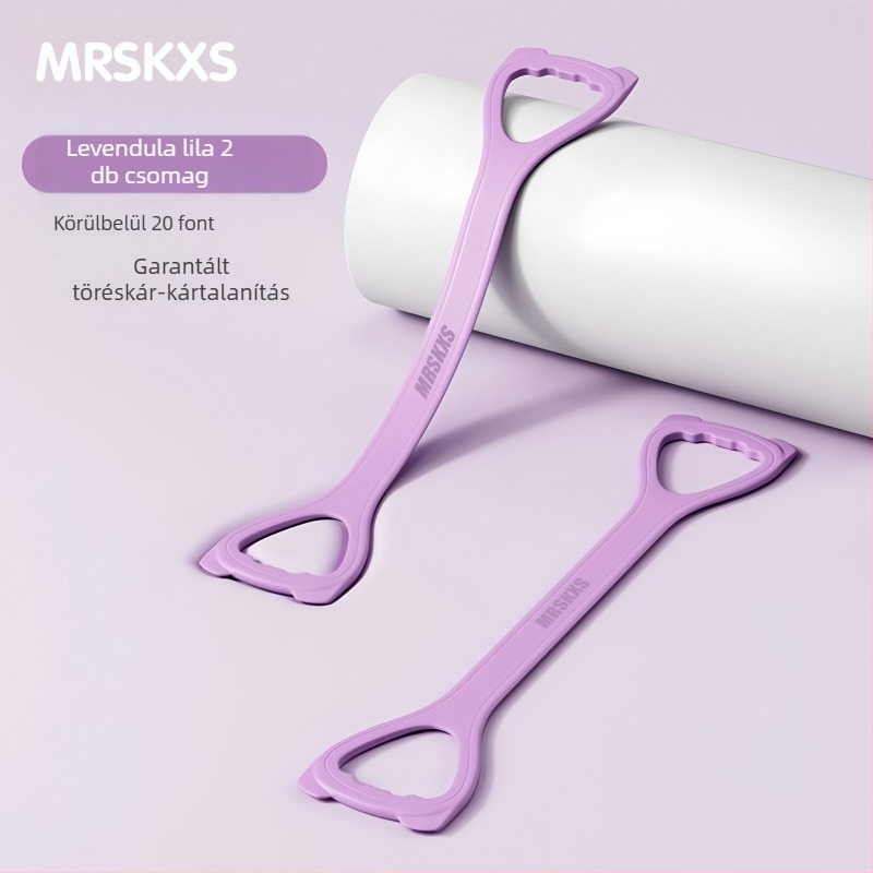 Macska-fülű nyolcas alakú ellenállástartó szilikonból, otthoni jóga és váll-edzés, karformálás és hátsó karcsúsítás