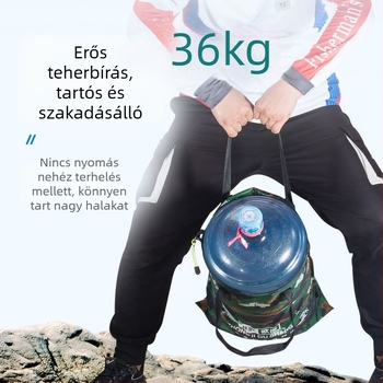 Halas táska horgászathoz – Többcélú összecsukható PVC tárolótáska