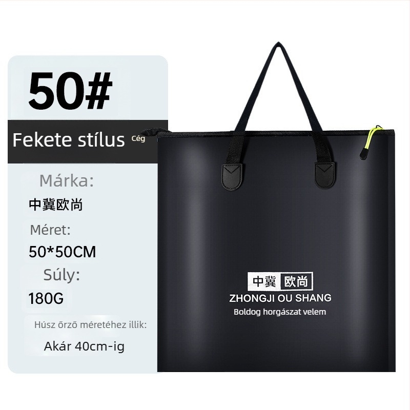 Halas táska horgászathoz – Többcélú összecsukható PVC tárolótáska