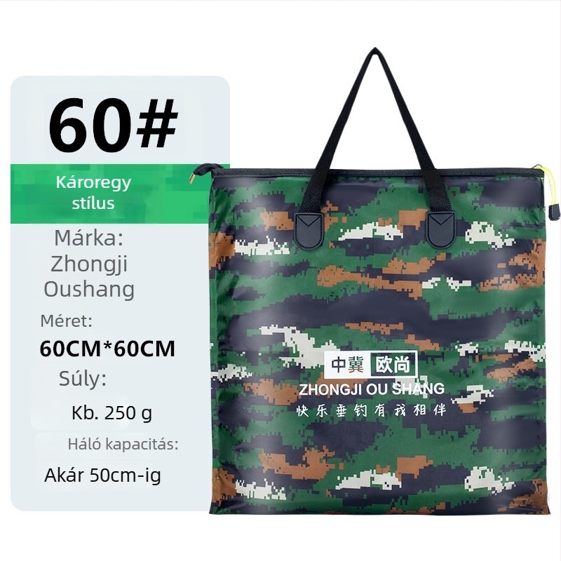 Halas táska horgászathoz – Többcélú összecsukható PVC tárolótáska