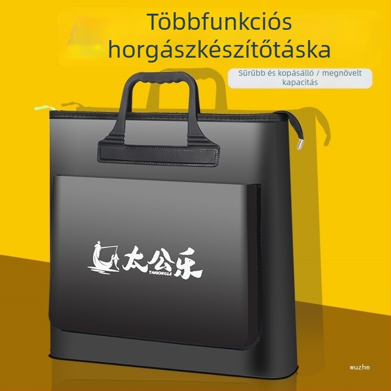 Wuzhe Élő Hal Táska — Vízálló, Többfunkciós Horgász Felszerelés Táska