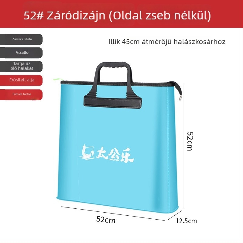 Wuzhe Élő Hal Táska — Vízálló, Többfunkciós Horgász Felszerelés Táska
