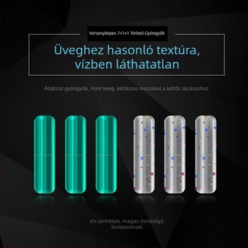 Szilikon horgász gyöngyök – anti-tekeredés, megerősítve fenekező horgászathoz (anyag: szilikon; csomag 100 darab)