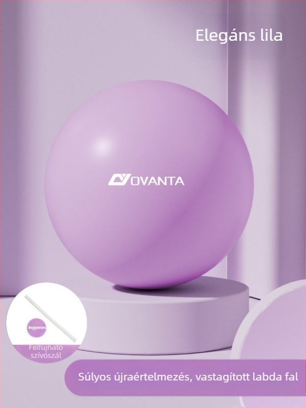 Ovanda PVC jóga labda medencefenék edzéshez, felnőttek, szülés utáni felépülés, törzs egyensúlya, 70 g