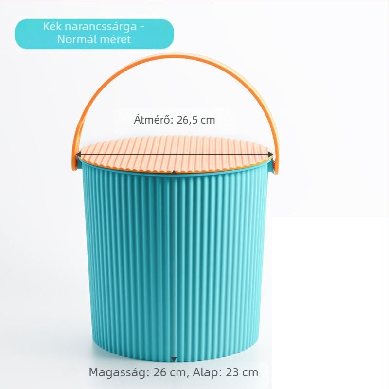 Műanyag vödörszék háztartási használatra – vastag ülés, hordozható, fürdőszobai tárolás, 1 kg