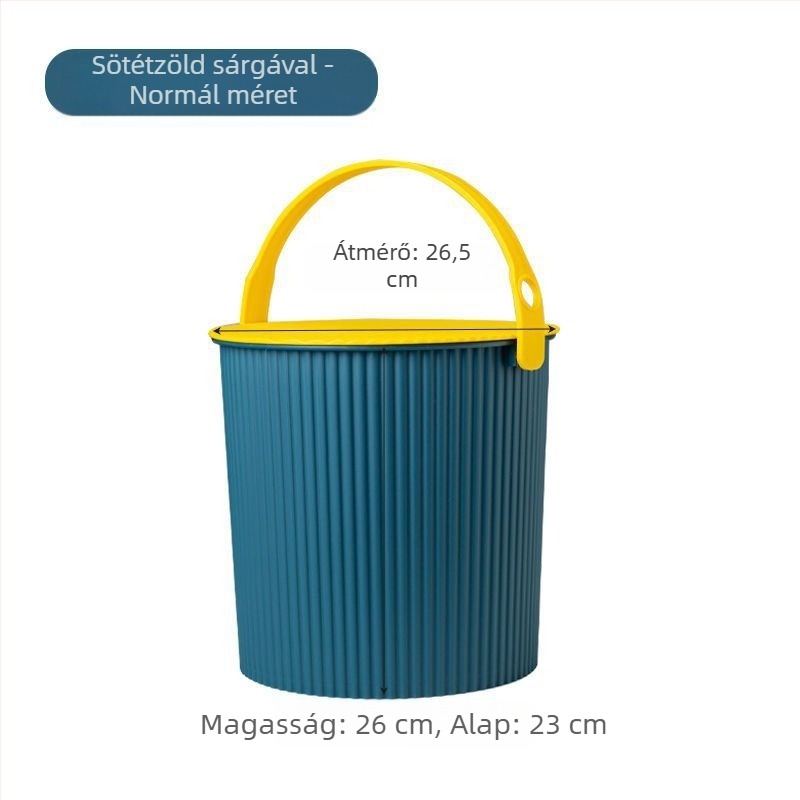 Műanyag vödörszék háztartási használatra – vastag ülés, hordozható, fürdőszobai tárolás, 1 kg