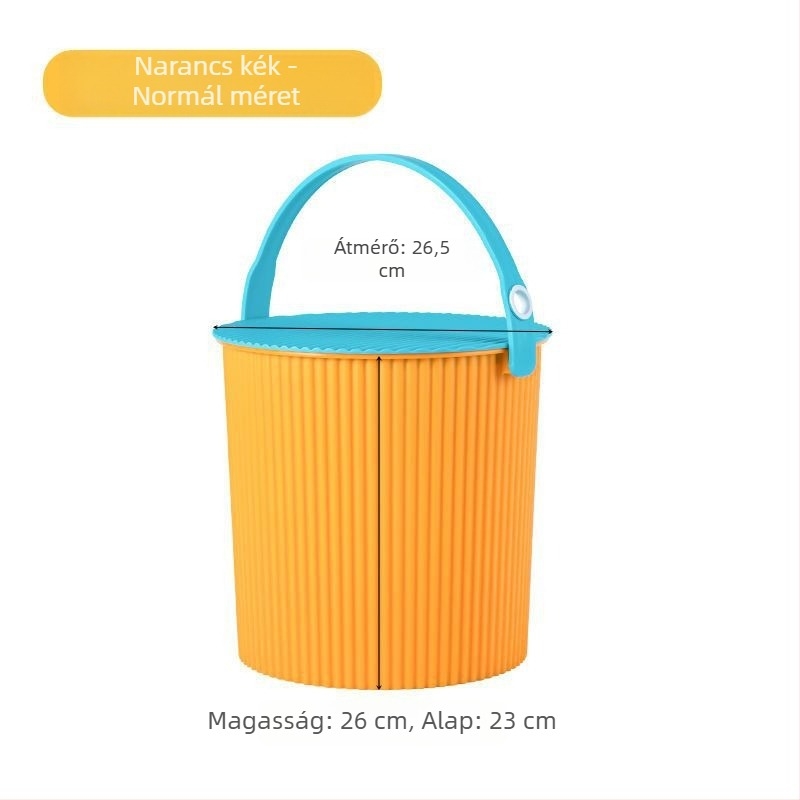 Műanyag vödörszék háztartási használatra – vastag ülés, hordozható, fürdőszobai tárolás, 1 kg