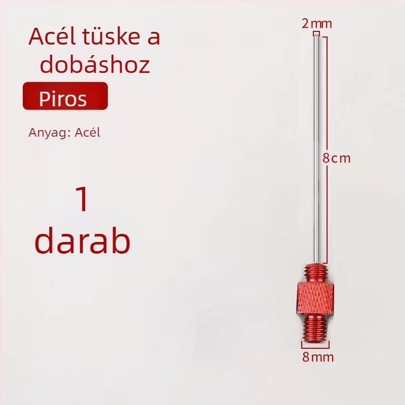 Horgász zsinór hajító hosszú hatótávolsággal, acél tű típusú, egyszerű körfejű dizájn (Kód: Civet cat; Márka: Nincs)