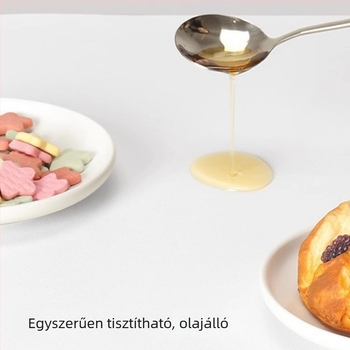 PU bőr íróasztali egérpad – vízálló, csúszásmentes, kopásálló, téglalap alakú, egyszerű mintázat