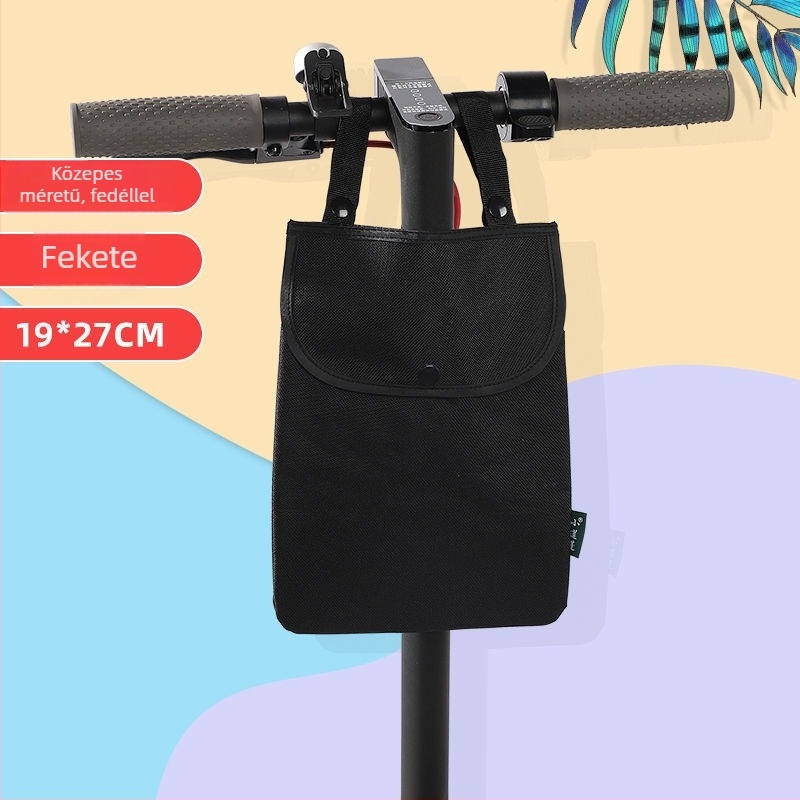 Aijia elektromos jármű függő táska kerékpárhoz — elülső akkumulátor tárolás, poliészter, modell Electric Vehicle Hanging Bag