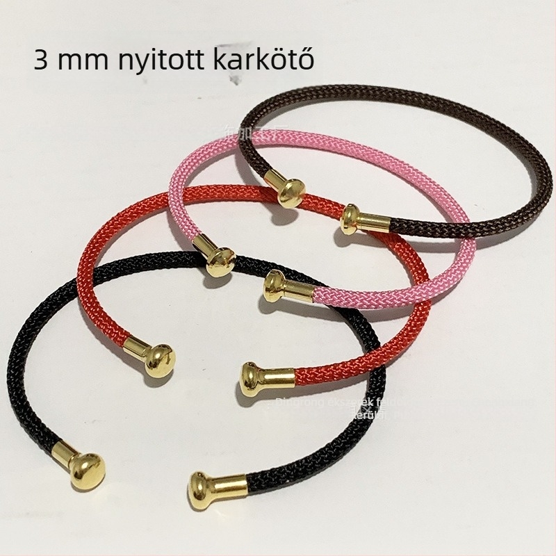 Kötél karkötő – Heron Carpenter, uniszex, természetes stílus, gyártási szám: 1