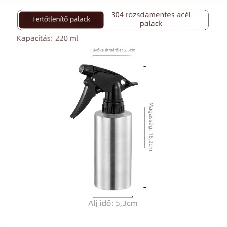 304 rozsdamentes acélból készült szappanadagoló, kézi nyomású működés, asztali rögzítés, modern minimalist stílus, elektroplating felület