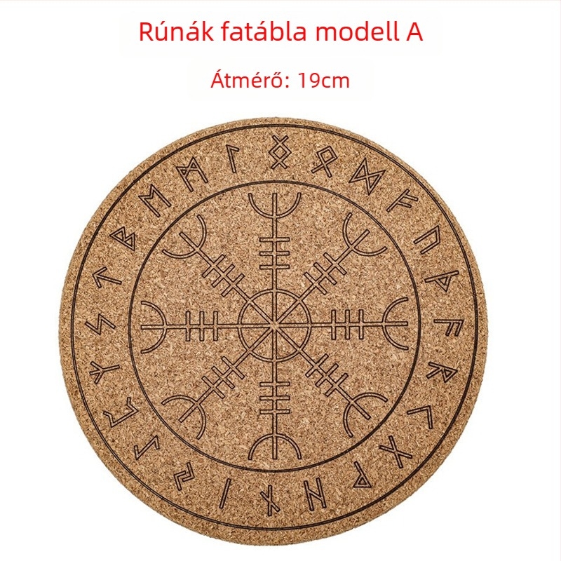 Természetes kristálykészlet rózsakvarccal, holdkővel, ametiszt-tel és acháttal – skandináv rúna kövek és rúna szimbólumok, ideális születésnapi ajándék