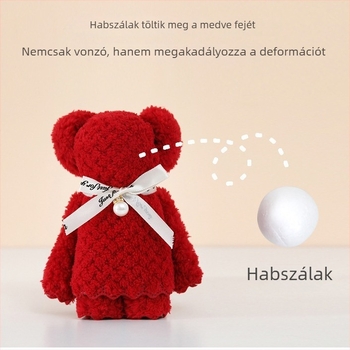 Korall velúr törölköző, 32 szálú fonal, sík öltés, 50–80 g, testreszabható