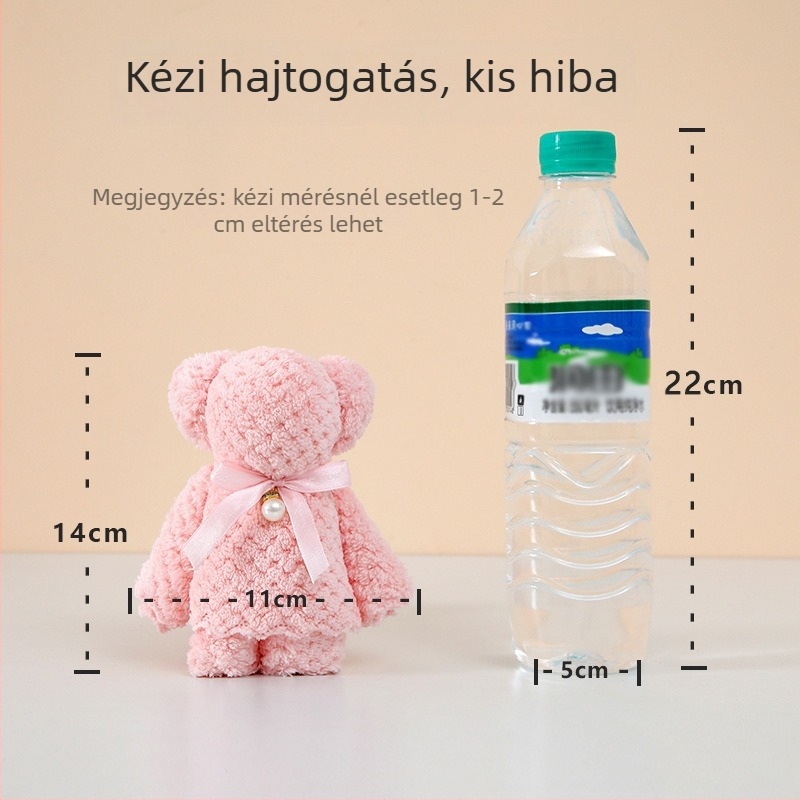 Korall velúr törölköző, 32 szálú fonal, sík öltés, 50–80 g, testreszabható
