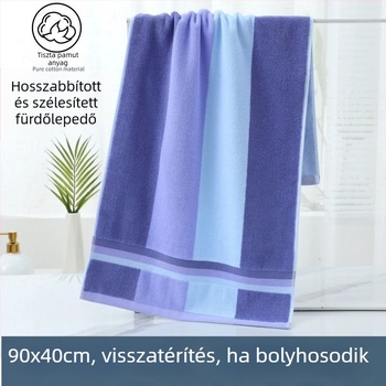 Kinyújtott törölköző felnőtteknek otthoni fürdéshez és zuhanyzához, puha, nedvszívó, szálmentes, nagy méretű arc törölköző