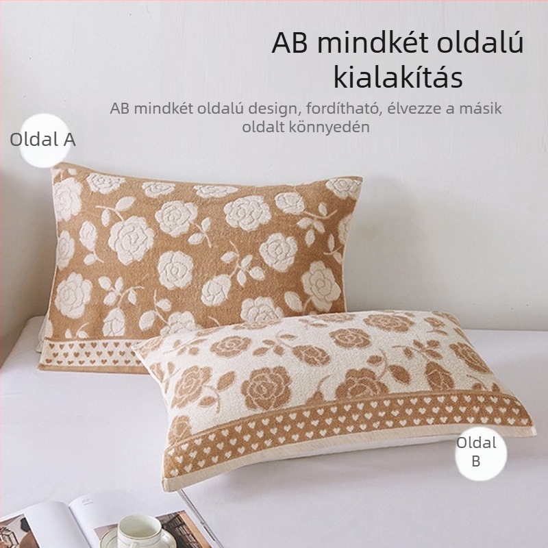 Párnahuzat – Old Shanghai stílus, 100% pamut, festés és nyomtatás