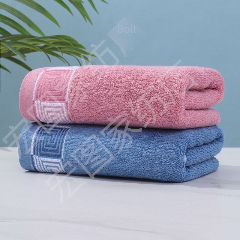 Fürdőtörölköző – pamutból, Jacquard szövés, 100d fonal, háztartási használatra