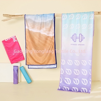 Sporttörölköző mikroszálas, hűtőhatású törölköző, sublimációs nyomtatás, 50 g, Pretty Doll