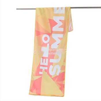 Sporttörölköző mikroszálas, hűtőhatású törölköző, sublimációs nyomtatás, 50 g, Pretty Doll